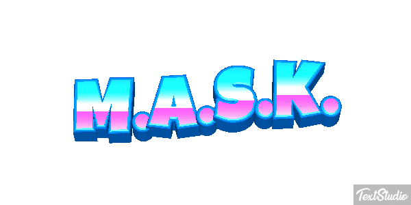 M.A.S.K. Effetto testo