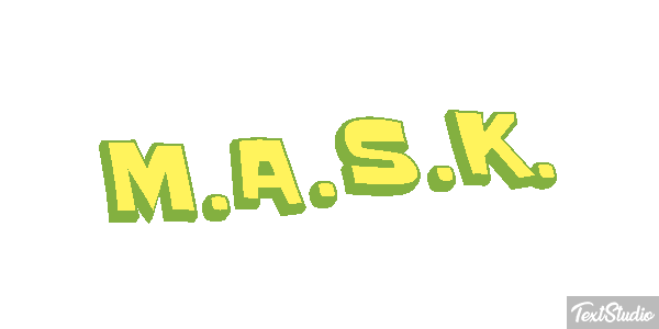 M.A.S.K. Effetto testo