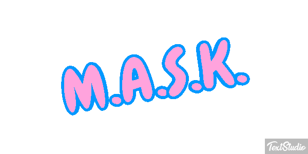 M.A.S.K. Effetto testo