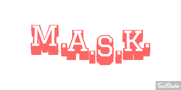 M.A.S.K. Effetto testo