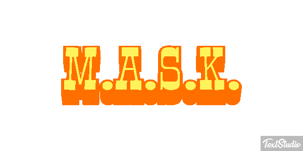 M.A.S.K. Effetto testo
