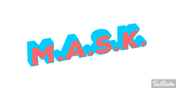 M.A.S.K. Effetto testo