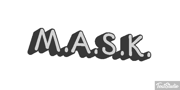 M.A.S.K. Effetto testo