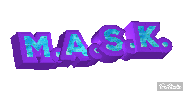 M.A.S.K. Effetto testo