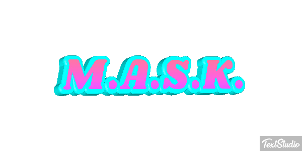 M.A.S.K. Effetto testo