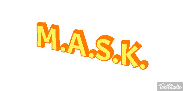 M.A.S.K. Effetto testo