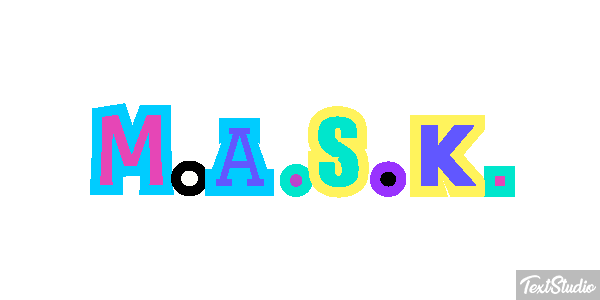 M.A.S.K. Effetto testo