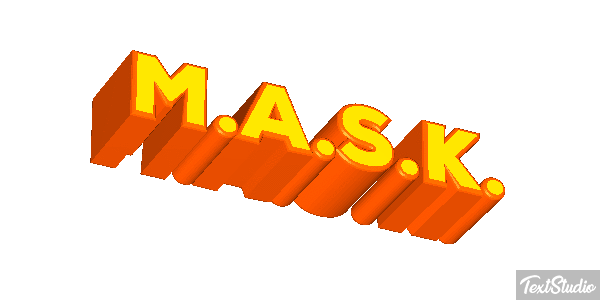 M.A.S.K. Effetto testo