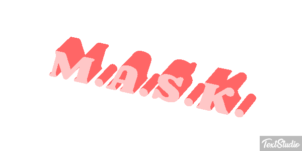 M.A.S.K. Effetto testo