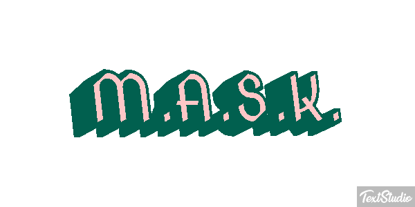 M.A.S.K. Effetto testo