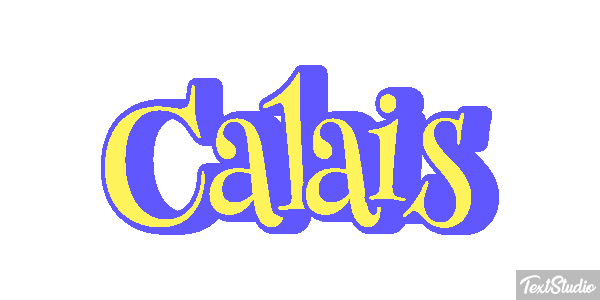 Calais Text effect