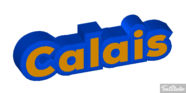 Calais Text effect