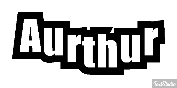Aurthur Text effect