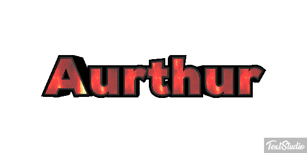 Aurthur Text effect