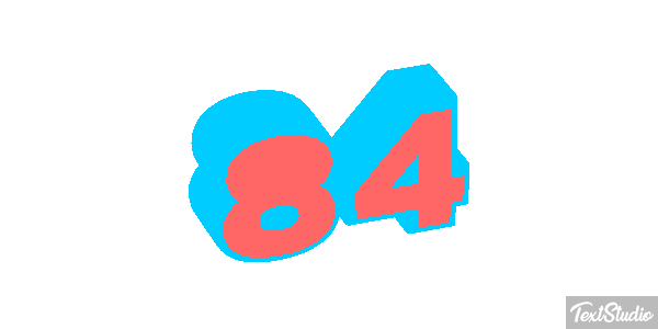84 Efecto de texto