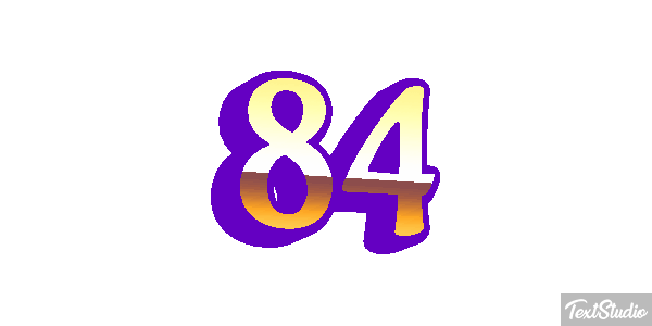 84 Efecto de texto