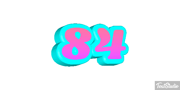 84 Efecto de texto