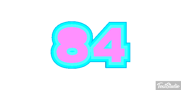 84 Efecto de texto