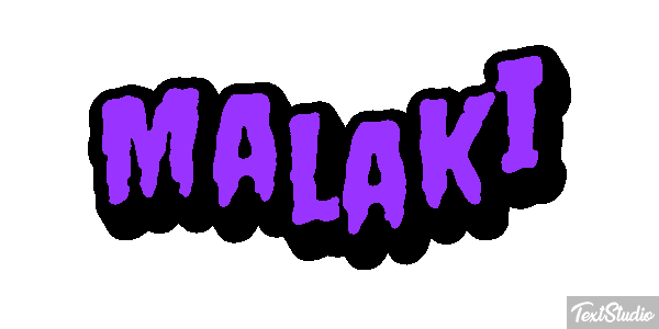 Malaki Text effect