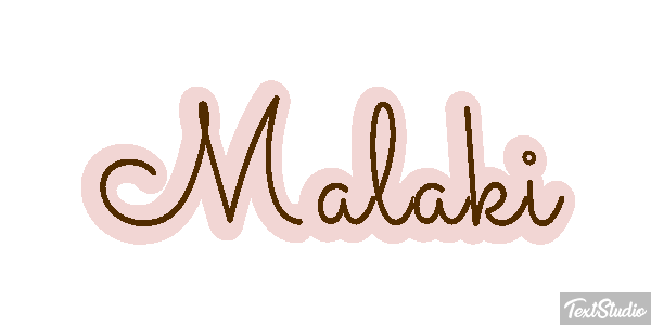 Malaki Text effect