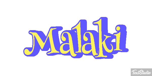 Malaki Text effect