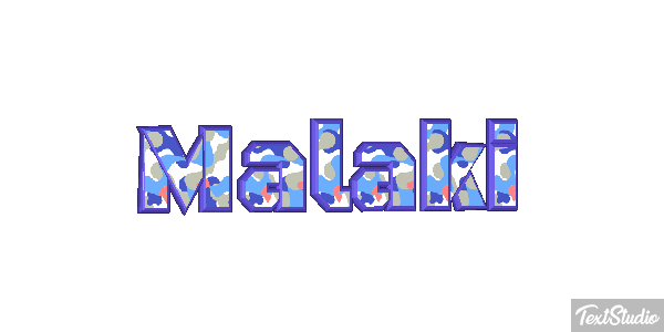 Malaki Text effect