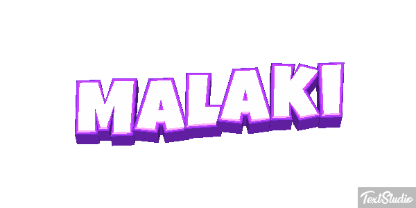 Malaki Text effect