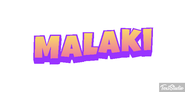 Malaki Text effect