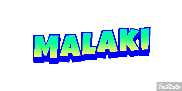 Malaki Text effect