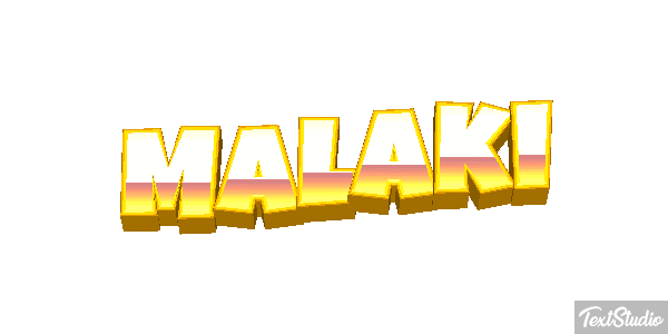Malaki Text effect