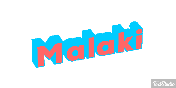 Malaki Text effect