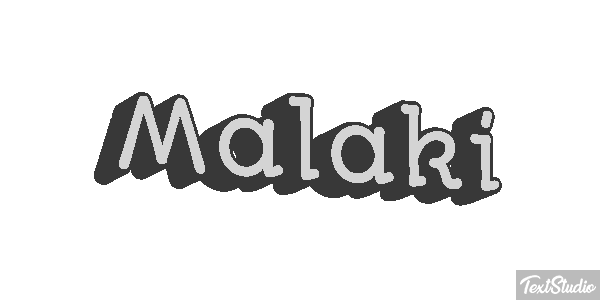 Malaki Text effect