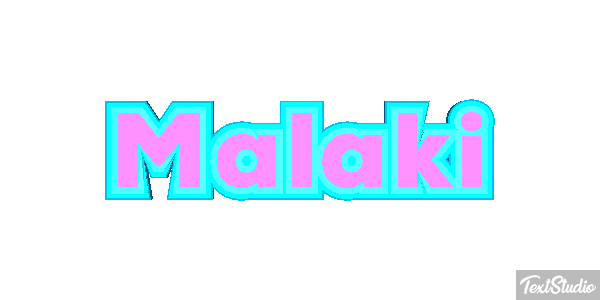 Malaki Text effect