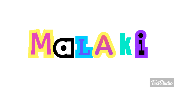 Malaki Text effect