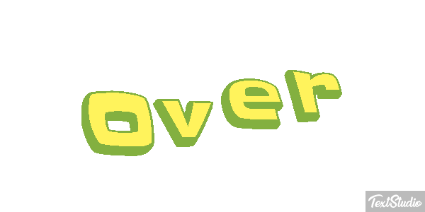 Over Text effect