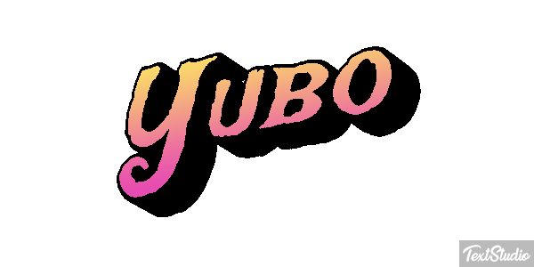 Yubo Efekt tekstowy