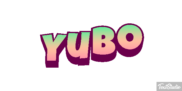 Yubo Efekt tekstowy