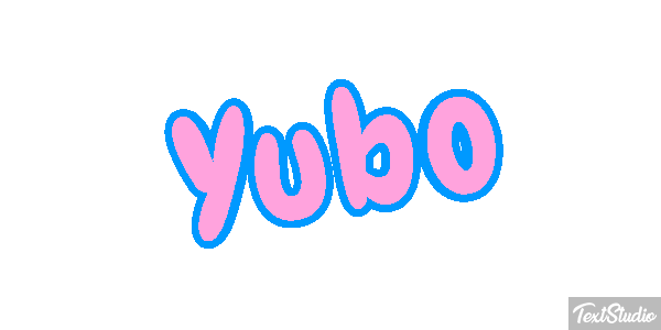 Yubo Efekt tekstowy