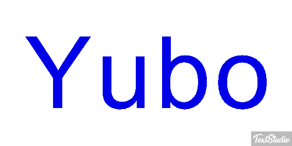 Yubo Efekt tekstowy