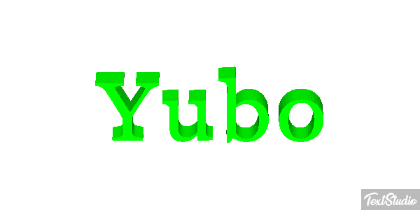 Yubo Efekt tekstowy