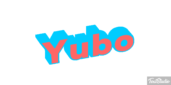 Yubo Efekt tekstowy