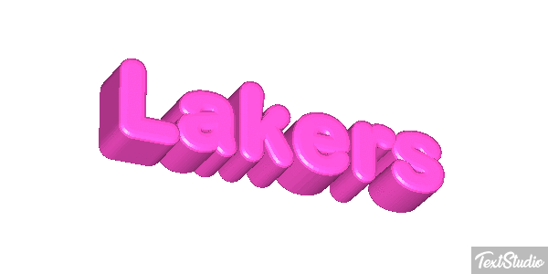 Lakers Text effect