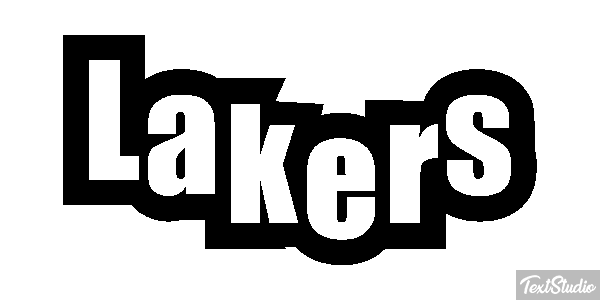 Lakers Text effect