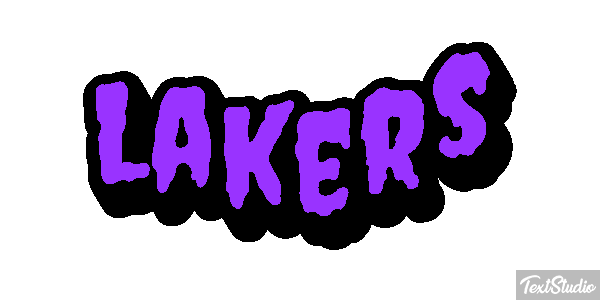 Lakers Text effect