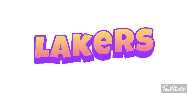 Lakers Text effect