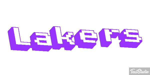 Lakers Text effect
