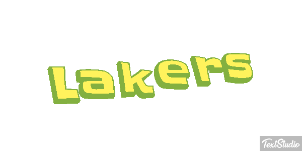Lakers Text effect