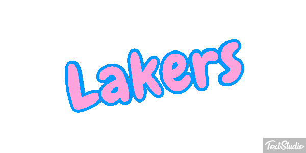Lakers Text effect