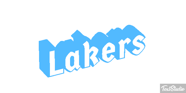 Lakers Text effect