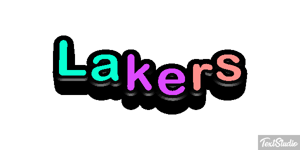 Lakers Text effect